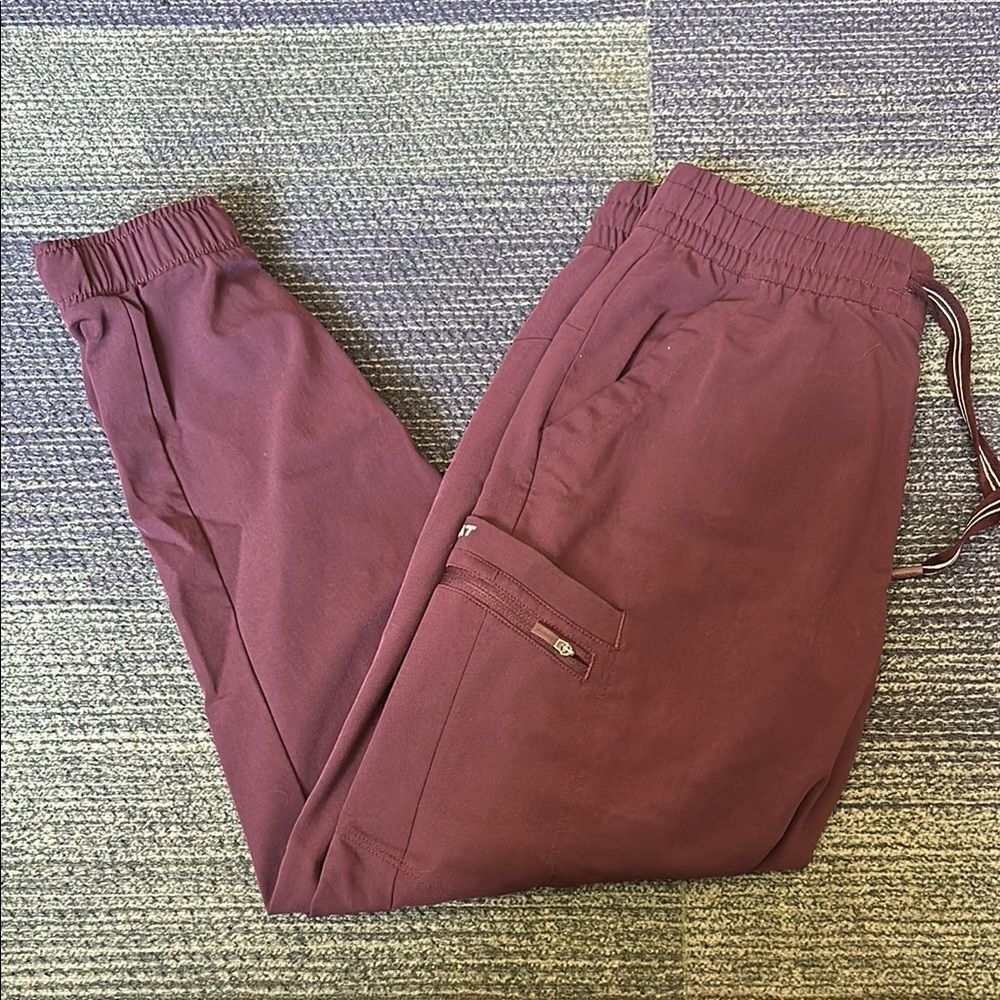 Women’s Burgundy Ariat scrub pants